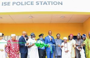When Sanwo-Olu Commissioned Ise Police Station In Lekki ...when the Police Station was commissioned in Lekki...
