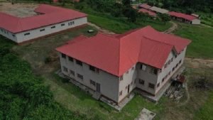 aerial view of a section of Igbajo Polytechnic