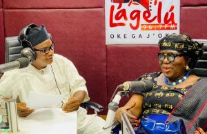 FG Should Create An Enabling Environment For Nigerians To Survive- Activist, Princess Olabisi Sangodoyin ...Princess Olabisi Sangodoyin...with Olayinka Agboola...during the Radio Show...