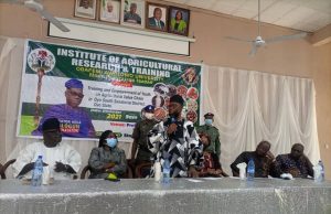 Sen Balogun Identifies Stagnated Economy As Cause Of Increasing Social Vices ...Senator Kola Balogun...at the event...