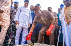 When Makinde Kick-Started Oyo’s Independent Power Project ...Governor Seyi Makinde and others at the event...