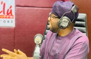 It’s On Record That Ajimobi Actually Produced Oyo-2050 Road Map Before He Left Office – Hon Seyi Adisa ...Honourable Seyi Adisa...stressing a point during the Radio Show...