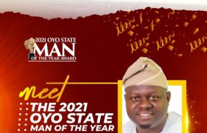Shakiru Adebayo, Ojo-Philips Ọlamide Emerge 2021 Oyo State Man, Youth Of The Year