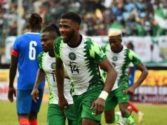 2027 AFCON Qualifiers: 20 Players Land In Super Eagles Camp For Madagascar, Guinea-Bissau Games Super Eagles celebrating one of their goals