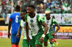 AFCON 2021: All You Need To Know About How Nigeria Walloped Sudan Super Eagles celebrating one of their goals