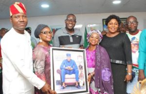 Birthday: Ibadan South East LG Boss Reveals Reasons For Celebrating Ademola Ige Hon Oluwole Alawode, left, Akeem Ige and others...at the event...