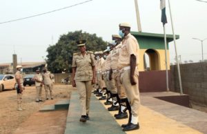 Photos: Day Dora Amahian Handed Over To Leretta Oemi-Ockiya At NIS’s Zone F, Ibadan ...Mrs. Dora Ejehi Amahian (Assistant Comptroller General)...during the event...