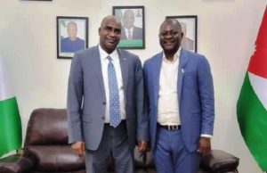 Clean Records: Day Ufitfly Was Commended By Nigeria’s Consular In Jordan ...The Nigerian Ambassador to the Kingdom of Jordan, H.E. Faruk Malami Yabo (MFR) left, and Evang. Ajibola Ogunkeyede, CEO UfitFly...