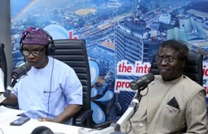 Lekan Babatunde, Popular Ibadan-Based Cleric Reveals Strange Encounters With God That Made Him Embrace Shepherd’s Work ...Revd. (Dr.) Lekan Babatunde, right, with Olayinka Agboola during the live Radio Show on Splash 105.5fm, Ibadan...