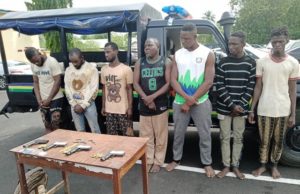 Ekiti Police Command Parades Suspected Killer Of FUOYE Student, Others ...the suspects paraded by Ekiti State Police Command...