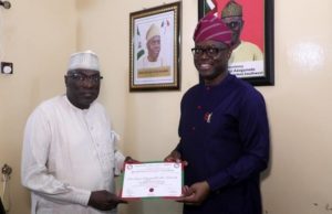 Leaders, Members Of PDP’ll Support Whoever Emerges As PDP’s Presidential Candidate – Makinde Engineer Seyi Makinde, right, with Ahmed Makarfi...on Thursday in Ibadan...