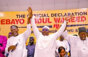 Oyo 2023: Why I Am Confident Of Defeating Makinde – Bayo Adelabu Chief Adebayo Adelabu...making his declaration...