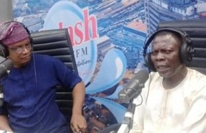 Micho Ade To Establish Foundation To Mark 50 Years On Stage Micho Ade, right, with Olayinka Agboola during the live Radio Show...