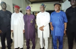 Presidency 2023: Ortom, Makinde, Wike Storm Abeokuta To Meet With Obasanjo