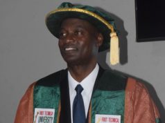 All Set For Abiola Ajimobi Tech-U To Hold Fifth Convocation Ceremonies Professor Adesola Ajayi...fully decked...