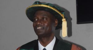 All Set For Abiola Ajimobi Tech-U To Hold Fifth Convocation Ceremonies Professor Adesola Ajayi...fully decked...