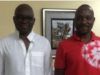 Isaac Fayose To Ayo Fayose: REA Chairmanship Belittles Your Political Status ...Dr Ayo Fayose, left, with his brother, Isaac...both Afao Ekiti brothers now at war?