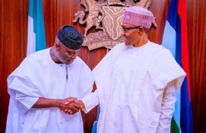 Ekiti’s Governor-Elect Storms State House To Express Appreciation To Buhari, Others President Muhammadu Buhari, right, with Ekit's Governor Elect, Biodun Oyebanji...