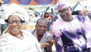 L-R: Mama Biodun Duro-Ladipo, Mr Oyin-Adejobi and Mr Duro-Ladipo