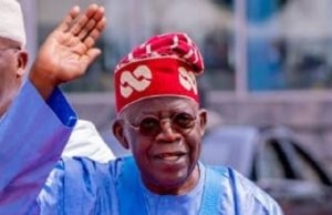 Presidency 2023: INEC Clears Tinubu, Atiku, Obi, 15 others Asiwaju Bola Tinubu...saluting fellow party men and women after his emergence...