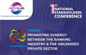ACAMB Ready To Host First National Banking Stakeholders’ Conference