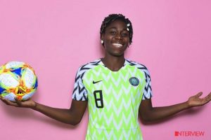 Asisat Oshoala | PM Parrot Asisat Oshoala