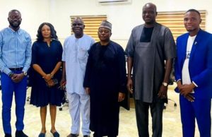 ECWA Partners UfitFly On Epic Christian Pilgrimage, Agric Tour …leaders of ECWA Worldwide and Ufitfly’s team after the meeting on the issue of Pilgrimage partnership…