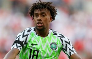 Iwobi Optimistic Of Joining Others To End Everton’s Trophy Drought ...Alex Iwobi...(goal.com image)
