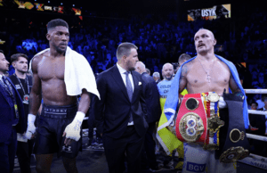 Boxing Heavyweight Title: Joshua, Usyk Rematch Worst Fight Ever –Fury Oleksandr Usyk and Anthony Joshua...after the encounter...