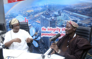 Why Building Collapse Is On The Increase In Nigeria- CEO of Dollar construction, Engr. Idowu Lamidi Engineer Idowu Lamidi, right, with Olayinka Agboola during the Radio Show...