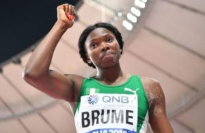 How Brume Broke CWG Record To Win Nigeria’s 12th Gold