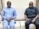 Photo: When Fayose Played Host To Makinde In Lagos Oyo's Governor Seyi Makinde, left, with his host, Dr Ayodele Fayose...