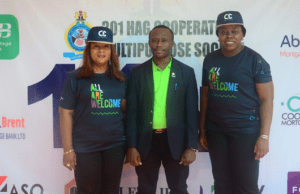 Impactful Digital Solutions For Profit Mark-Up: Nigerian Air Force, Heritage Bank Partner R-L: Ozena Utulu, Ag. Group Head, Corporate Communications, Heritage Bank; WG CDR JC Igwenagum, President, Nigerian Air Force 301 HAG Cooperative Multipurpose Society and Rosemary Onwuka, Experience Centre Manager, Lagos Mainland 1, Heritage Bank at the 14th Annual General Meeting of the Nigerian Air Force 301 HAG Cooperative Multipurpose Society…