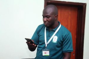 the man in charge of the media at the Universisty Mr Taoheed Alimi
