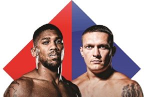 Rematch: Holyfield Wants Joshua To Be Aggressive Against Usyk Anthony Joshua, left, with Oleksandr Usyk... (thenationonlineng.net image)