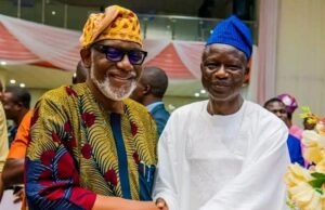Presidency 2023: Akeredolu Appeals To Nigerian Christians Over Muslim/Muslim Ticket Ondo's Governor Oluwarotimi Akeredolu, left, with Bishop Francis Wale Oke...at the event...