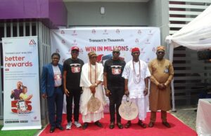 Photo: When Wema Bank Hosted Its 5-For-5 Promo/Draw At Onitsha R-L: Chief Financial Officer, Wema Bank Plc, Mr. Tunde Mabawonku, Regional Manager Wema Bank Plc, South-South & South-East Region, Mr. Uduak Afangide, Representative of Obi of Onitsha, Chief Chinyelugo Osita Anionwu, Executive Director North and East Directorate Wema Bank Plc, Mr. Emeka Obiagwu, Representative of Obi of Onitsha, Chief Igweze Anthony Obiesie (Ajakobi) and Anambra State House Assembly member, representing Onitsha North II constituency, Honorable Edward Ibuzo, during the event…