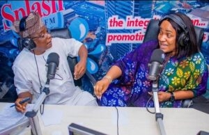 2023: My Plan Is To Become The First Female Governor Of Oyo State – YPP’s Candidate, Aduragbemi Euba Mrs Aduragbemi Animashaun-Euba, the gubernatorial candidate of the Young Progressives Party (YPP) in Oyo State, right, with Olayinka Agboola during the Radio Show...recently...