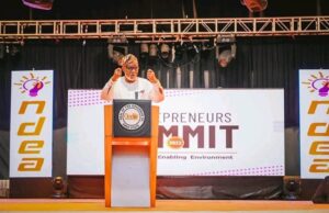 Akeredolu Presents Business Grants To Ten Entrepreneurs, Launches Online Classified Marketplace Oluwarotimi Akeredolu at the event