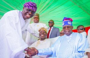 Election 2023: More Lagos Groups Mobilise For Sanwo-Olu, Tinubu Lagos' Governor Babajide Sanwo-Olu, left, with Asiwaju Bola Tinubu...