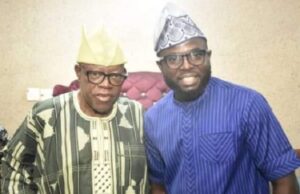 Hassan Giwa Joins Top Nigerians To Celebrate Olubadan@80 Arc Hassan Giwa, right, with the Olubadan of Ibadanland, Oba Lekan Balogun...during a recent encounter...