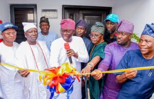 Day Sanwo-Olu Inaugurated Mini Housing Scheme, Vocational Centre In Surulere