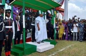 Photos: Check Out Images Recorded At The Swearing In Of Osun’s Governor Ademola Adeleke Senator Ademola Adeleke...the new governor of Osun State...