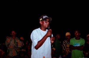 KKD, Accord’s Oyo South Senatorial Candidate Visits Apata, Ibadan Fire Scene, Makes Promises Kolapo Kola-Daisi...at Apata...