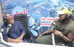 My Ultimate Ambition Is To Govern Oyo State One Day – Farouk Arisekola-Alao Hon Umar Farouk Arisekola-Alao, right, with Olayinka Agboola during the Radio Show on Splash 105.5fm...