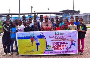 Hon Sadipe Sponsors Football Academy Tryout For 24 Constituents