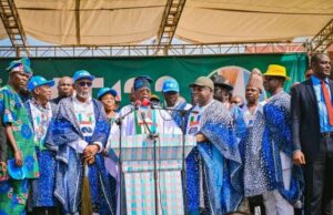 How Tumultuous Admirers Turned Out To Welcome Tinubu To Ondo State