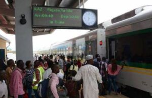 Several Travelers Abducted From Edo Train Station ...typical Nigerian train station...(business post Nigeria image)