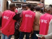 EFCC operatives on duty...