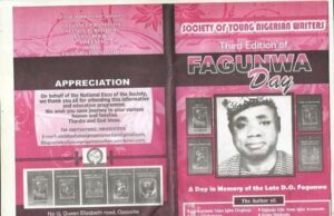 SYNW Reveals Reason Behind Stoppage Of Fagunwa Day After Seventh Edition